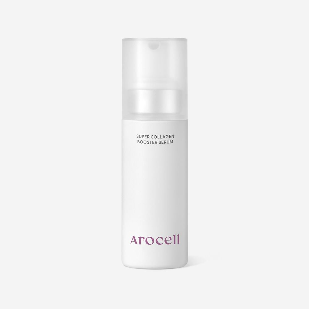 AROCELL Super Collagen Booster Bubble Serum 70ml–Korean Face Serum Anti Aging Collagen Peptide, Firming Hydrating Wrinkle Care, Elasticity Boosting, Pore Minimizing, Lightweight Non Sticky Essence
