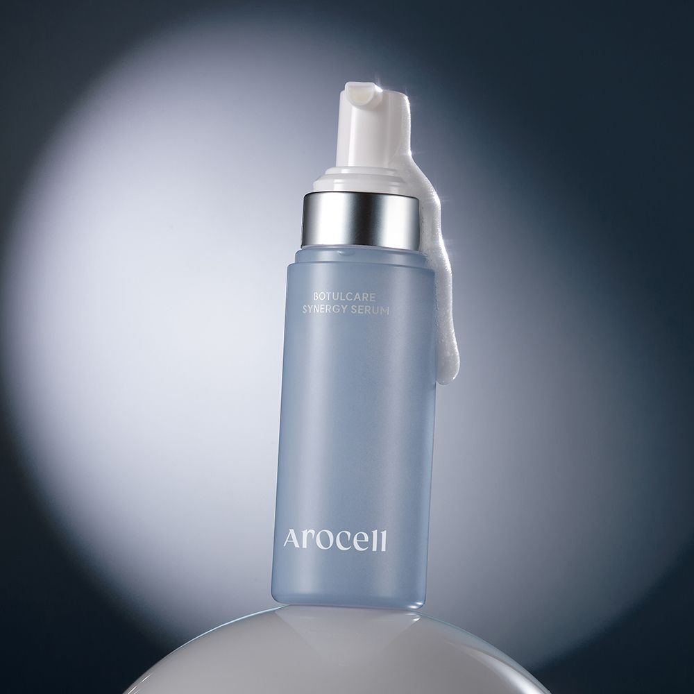 AROCELL Botulcare Synergy Bubble Serum 70ml – Korean Face Serum Anti Aging Collagen Peptide, Firming Hydrating Wrinkle Care, Elasticity Boosting, Pore Minimizing, Lightweight Non Sticky Daily Skincare