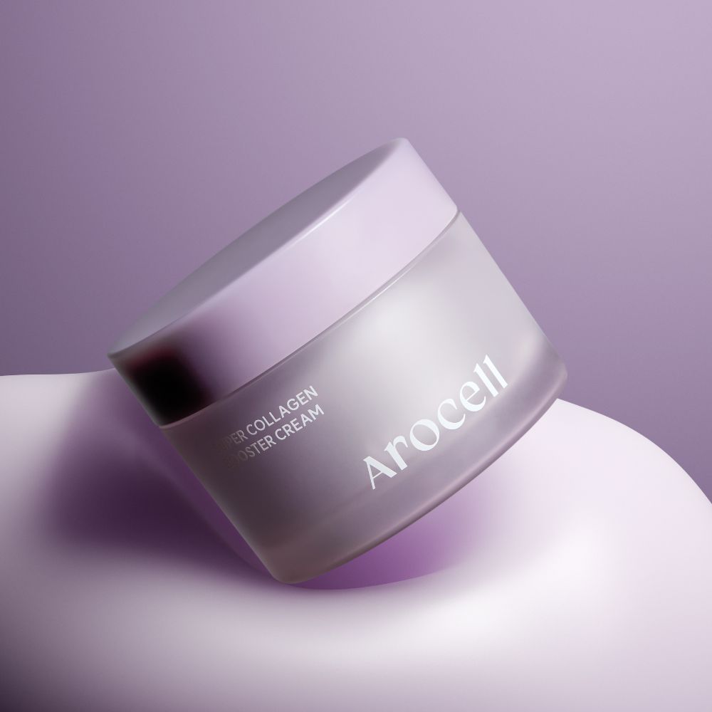AROCELL SUPER COLLAGEN BOOSTER CREAM 50g- Collagen, Hyaluronic Acid, Amino Acids, 3 growth factors