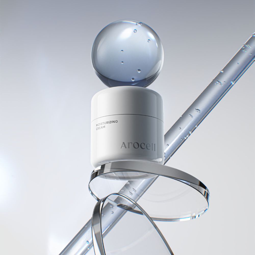 AROCELL MOISTURIZING CREAM 50g-Super Skin Hydration-Niacinamide (2%)- Hyaluronic acid- Vitamin B5