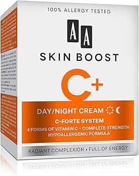 AA Skin Boost Vitamin C Day & Night Cream- Revitalize Skin- Boost radiance-Improve uneven skin tone