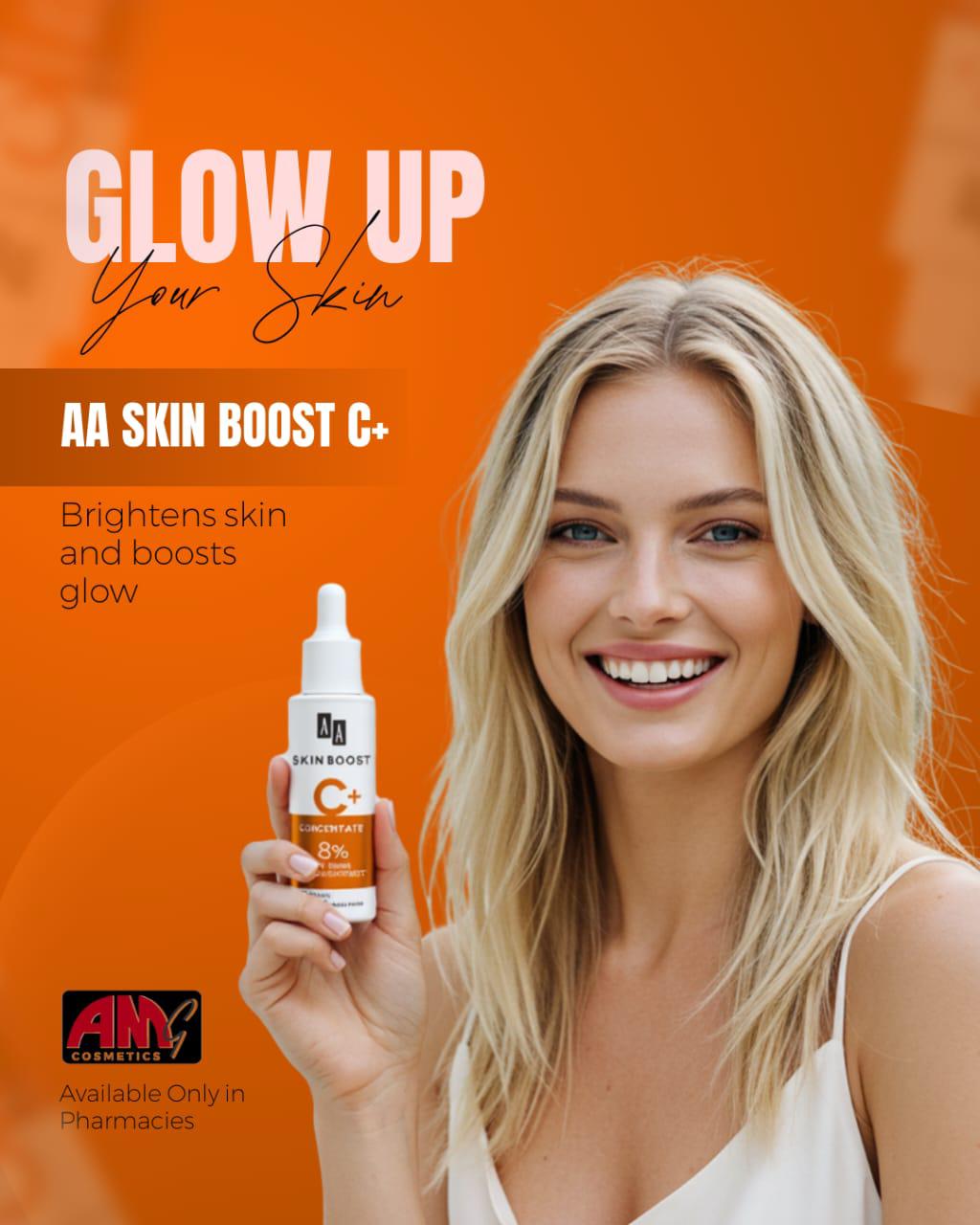 AA Vitamin C Serum 8 %-Brightenes-Radiance- -Helps reduce dark spots