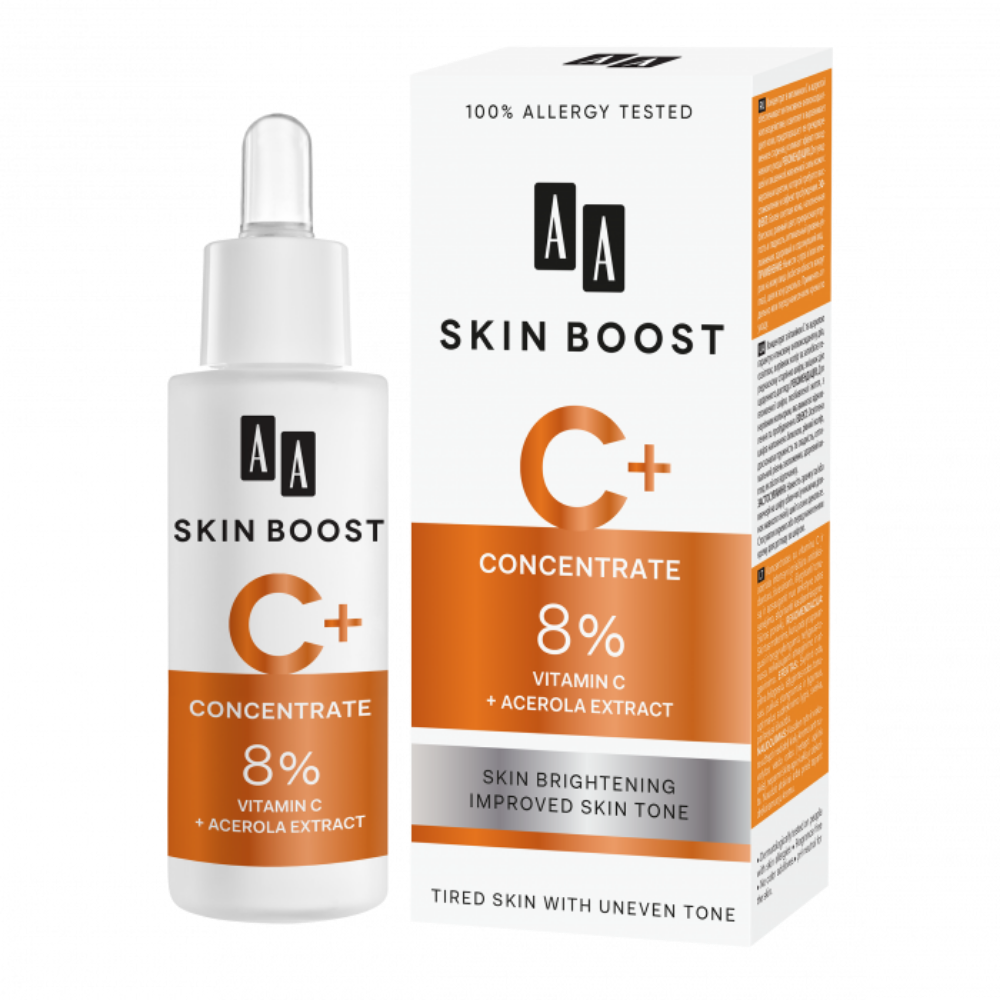 AA Vitamin C Serum 8 %-Brightenes-Radiance- -Helps reduce dark spots