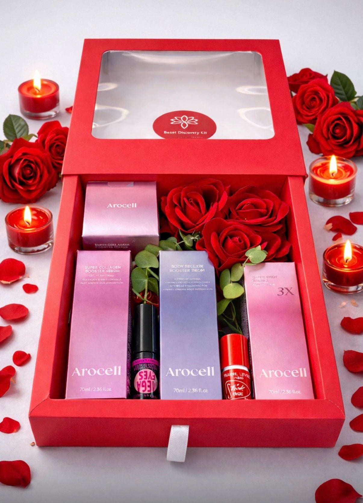 For HER. Super Mega Valentine Korean Beauty Box-Complete Anti-Aging &amp; Skin Revitalizing Set