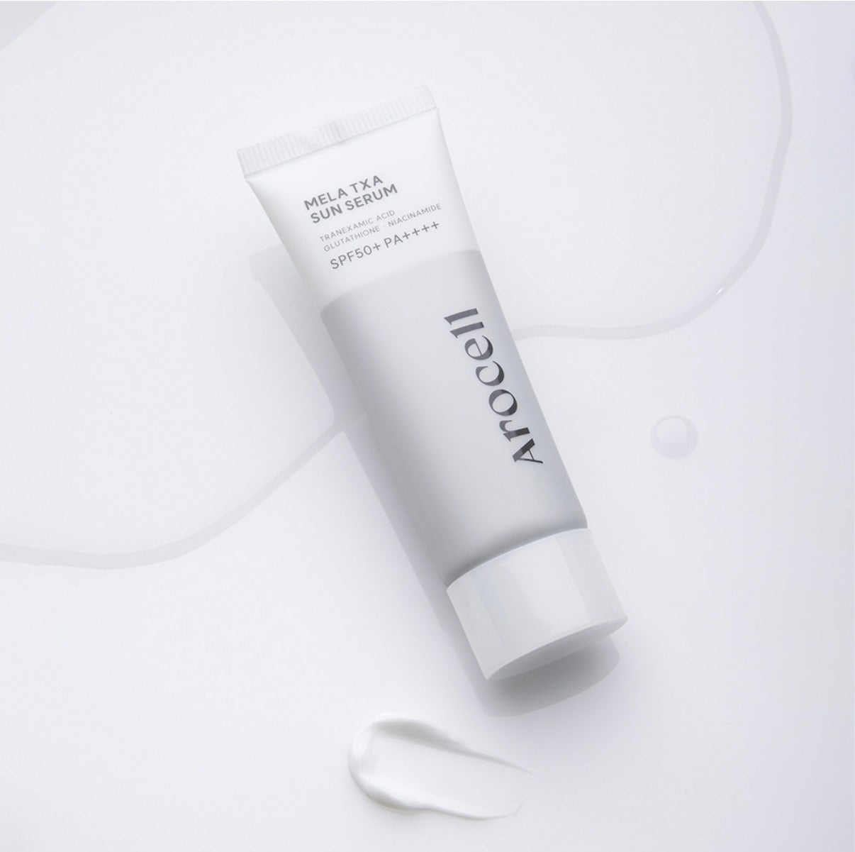 Sun Screen  Melta TXA serum. 24HRS Melasma defense. Niacinamide, PA++++, SPF 50. Dark spot blocking. Light yet powerful on Melasma