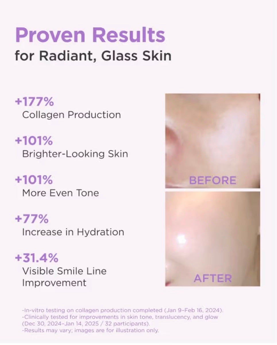 Collagen Mask EX Deep Hydration- GLOW-Ultra High Collagen Hydration