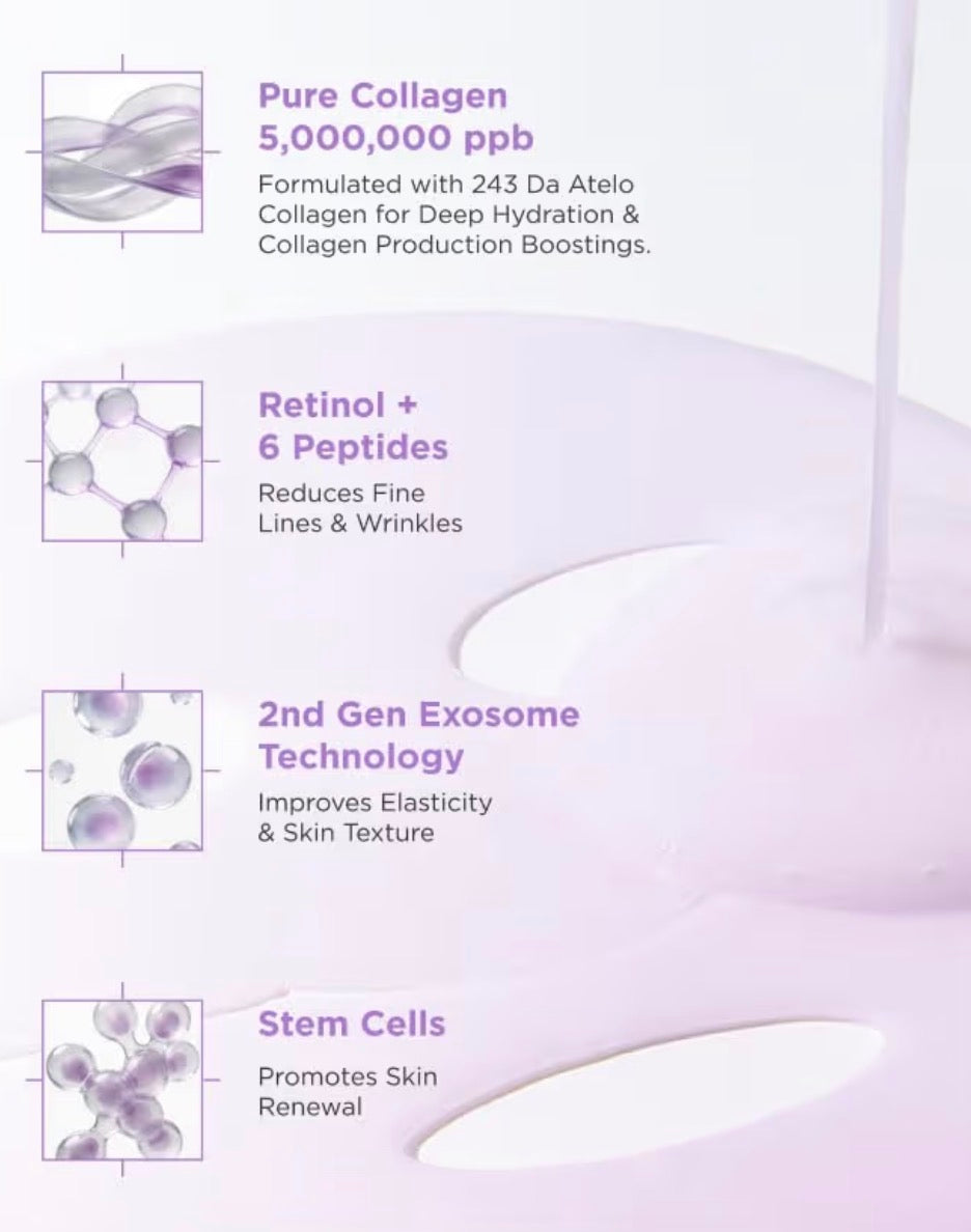 Collagen Mask EX Deep Hydration- GLOW-Ultra High Collagen Hydration