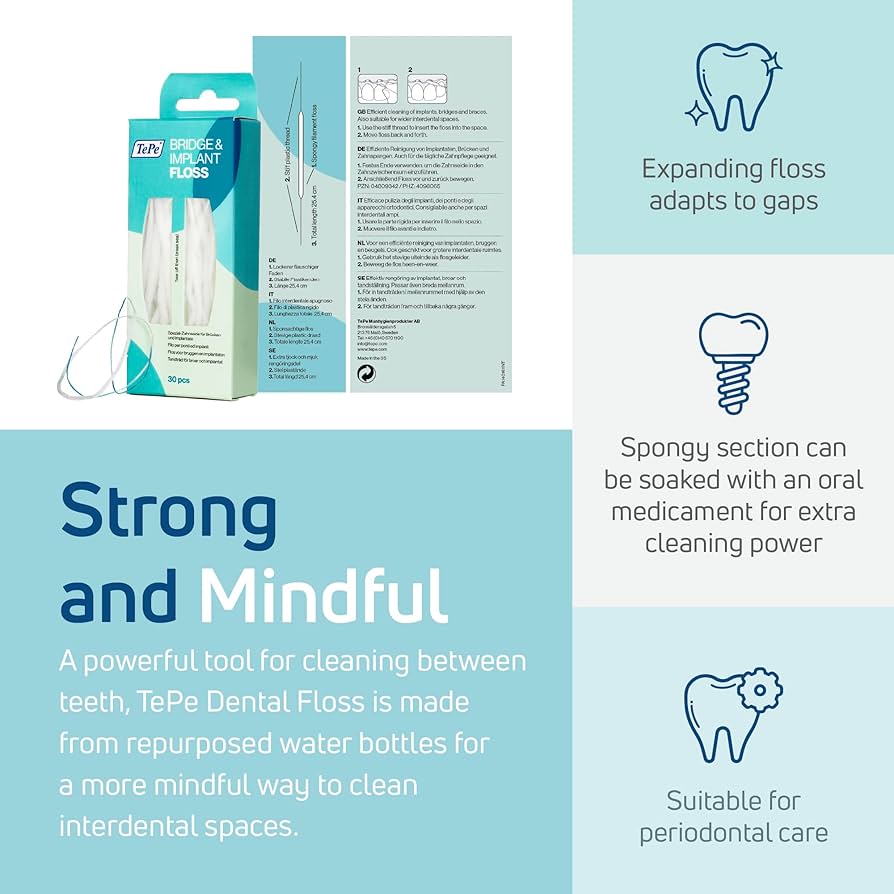 Tepe-Bridge & Implant Floss