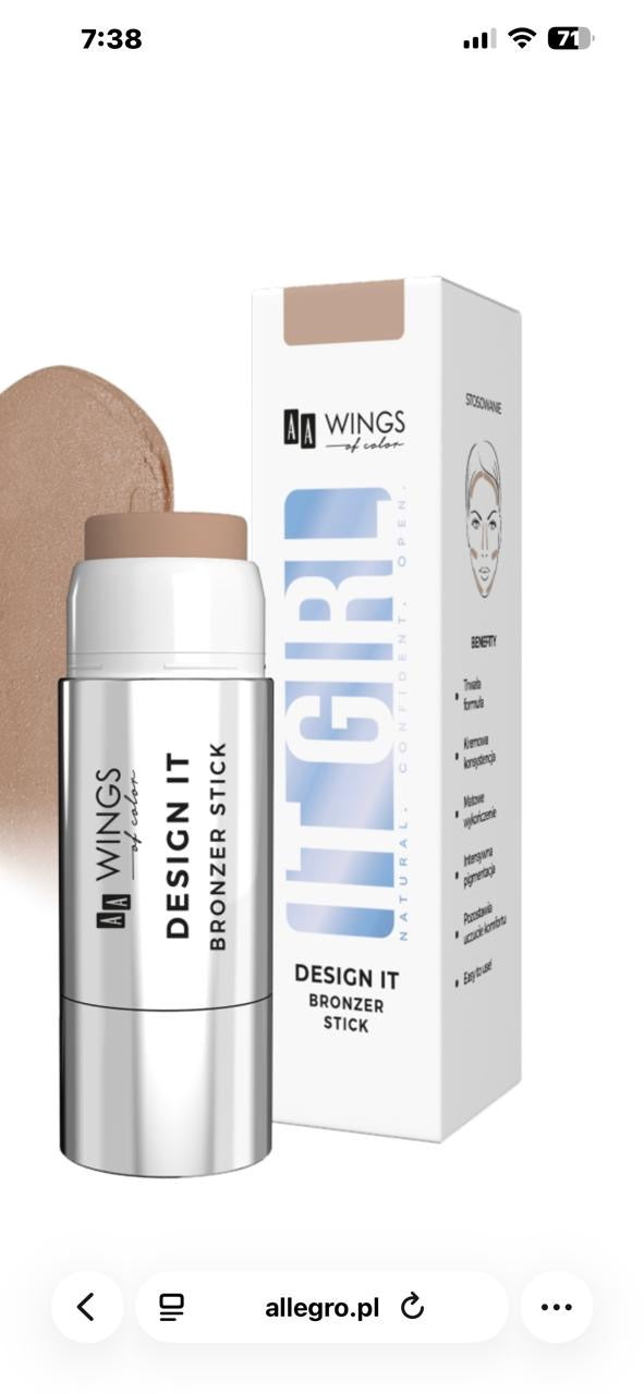 Bronzer stick