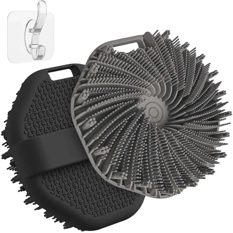 Silicone Body Scrubber Bath Shower. Exfoliating Use for Sensitive Skin. Antimicrobial